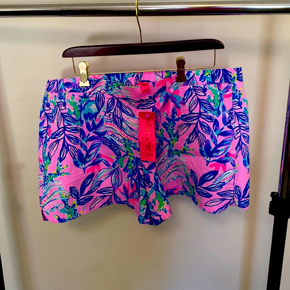 NWT Lilly Pulitzer XL Ocean View Shorts